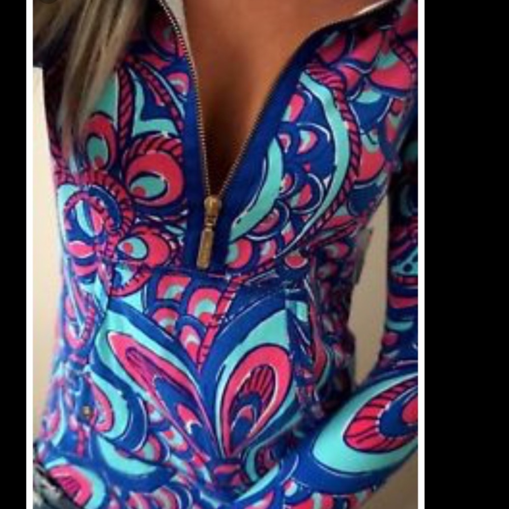 Lilly Pulitzer half zip pullover